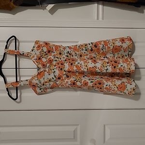 Almost Famous Floral Tank Top Dress Size Large